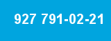 927 791-02-21